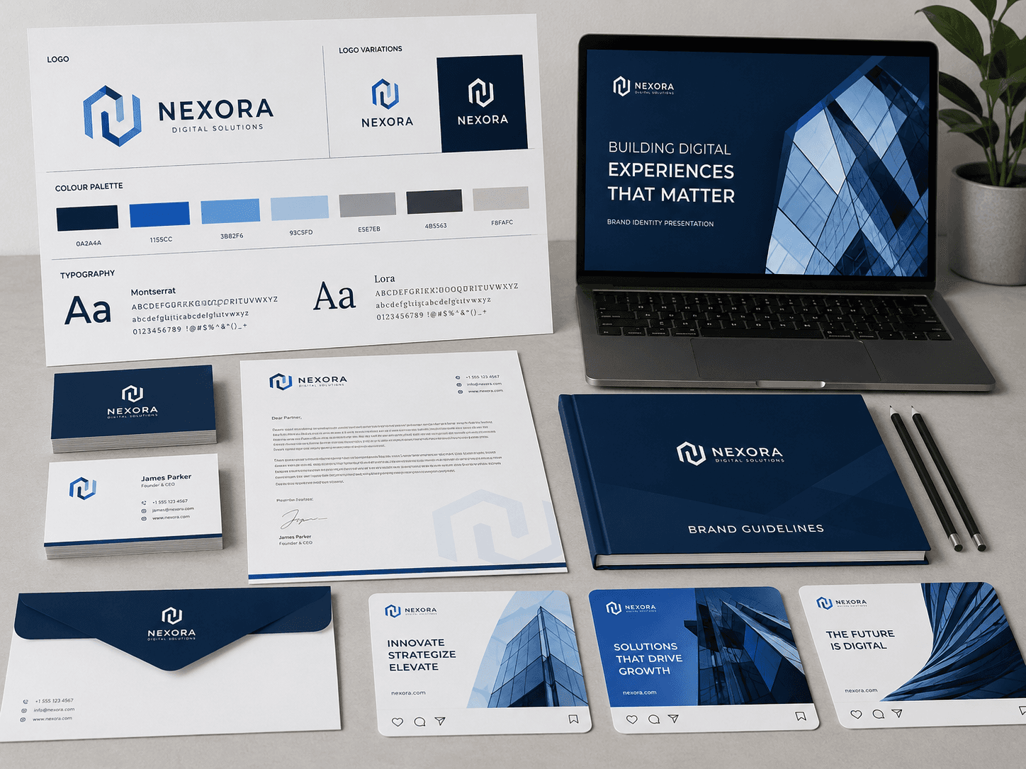 Digital Brand Identity portfolio project